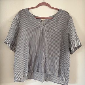 A NEW DAY STRIPED BLOUSE